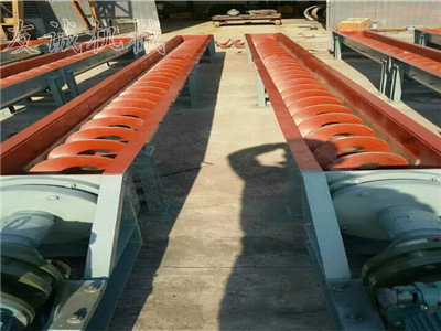 shaftless screw conveyor for household garbage